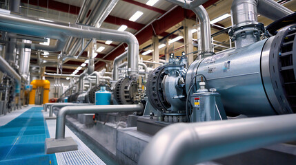Industrial Water Plant: Technology and Machinery for Water Treatment and Pumping