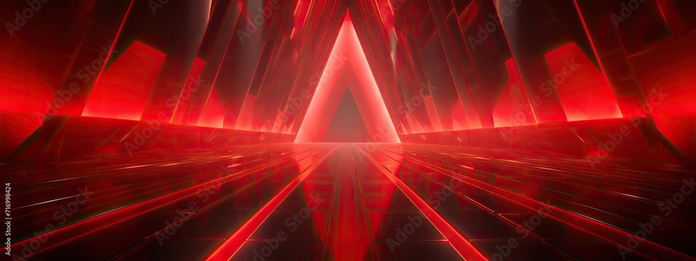 Poster abstract neon speed light futuristic technology background. glowing neon lines. empty futuristic sta