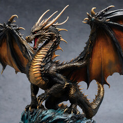 dragon statue