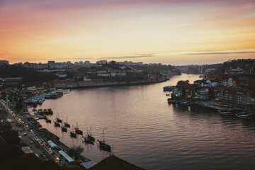 vistas de oporto desde el puente de san luis 1