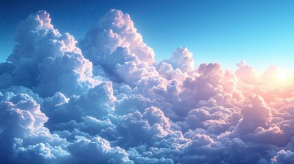 Background Form Sky White Clouds Copy, Background Banner HD
