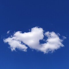 clouds in a blue sky