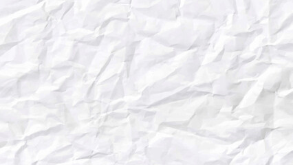 Paper texture Crumpled White.Top view.