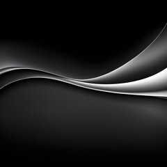 Gray Black Gradient Abstract Background Illustration	