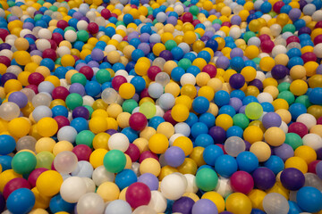 Fototapeta na wymiar colorful balls background