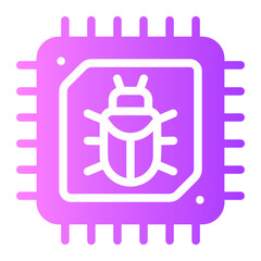 virus gradient icon