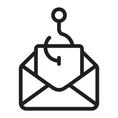 phishing line icon