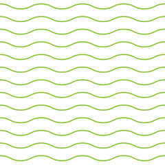 set of wavy zigzag lines