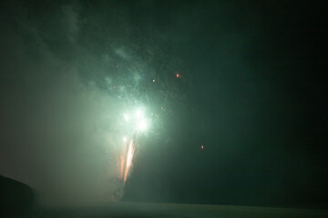fireworks in the sky 