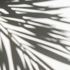 Shadow overlay effect of tree and leaves.
