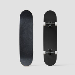 3D illustration. Skateboard isolated.
