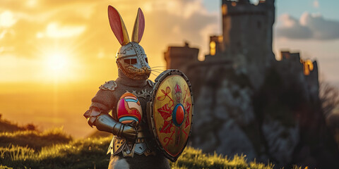 Easter Bunny Knight