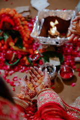Hindi wedding ceremony
