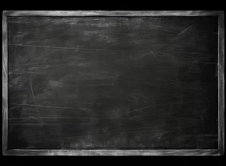 Foto op Plexiglas Chalk rubbed out on blackboard © Alexei
