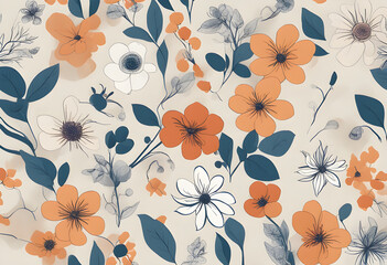 Seamless floral pattern