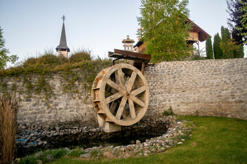 Obraz premium old wooden windmill