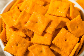 Organic Cheese Cracker Snacks