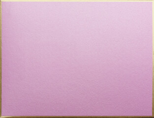 Pink paper surface with gold color frame boarder