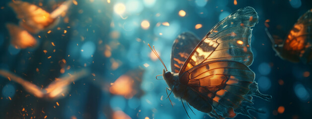 Beautiful Moth Background