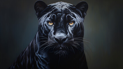 portrait of a panther