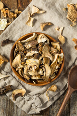 Organic Raw Dried Mushrooms