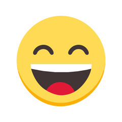 laughing face icon