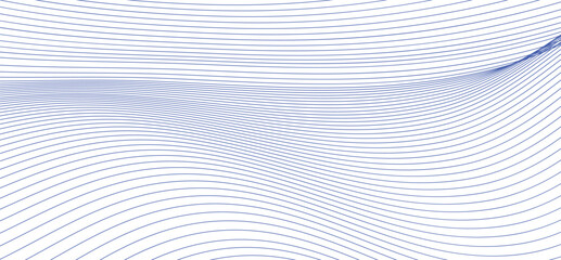 curved wavy lines tech futuristic motion background. 