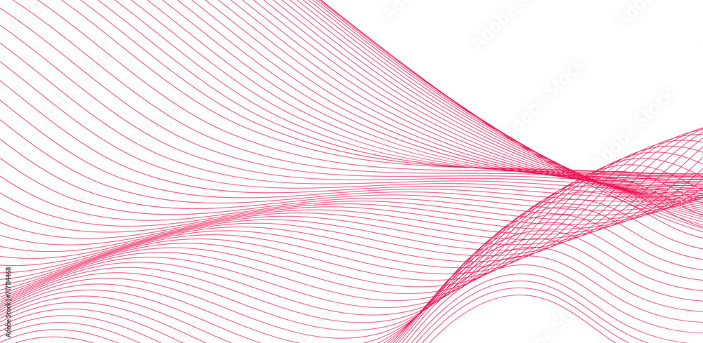 Aufkleber pink abstract background. abstract background with lines. red geometric shape. dynamic shapes compos