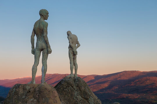 Mirador de la Memoria. El Torno, Caceres, Jerte valley viewpoint
