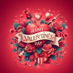  happy Valentine’s Day. Valentine’s Day.  happy Valentine’s Day concept