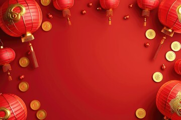 Happy Chinese new year background. posters, flyers, greeting cards, banner, invitation, copy space