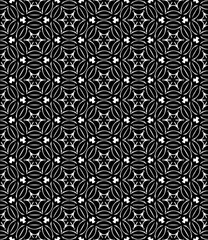 Black seamless abstract pattern. Overlay for background and backdrop. Ornamental design. PNG graphic illustration with transparent background.