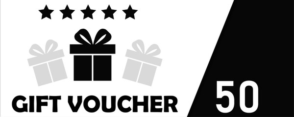 gift voucher 50$ card sale