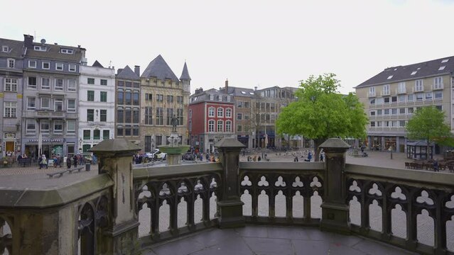 Old City Centre Of Aachen, Germany