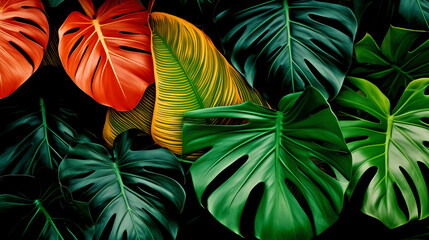 Tropical Paradise - Colourful Jungle