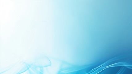 Obraz premium Abstract smooth blue background with light effects