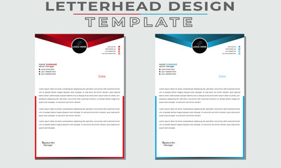 Letterhead for business company branding notebook stationary contract elegant minimal modern creative as well as leaflet header letter logotype contract printing page headline office simple layout .