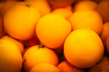 oranges on the market