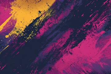 Grunge texture in yellow and purple, ideal for trendy sportswear, racing, cycling, football, motocross, travel. Perfect for backdrop, wallpaper, poster, banner design