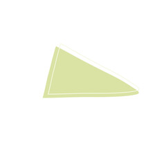 aesthetic triangle hand Drawn