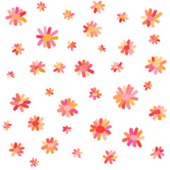 Fototapeta na wymiar seamless floral pattern abstract 