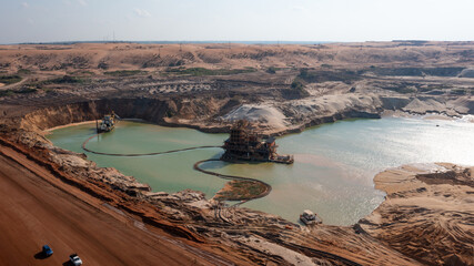 Drone View of Kenmare Resources plc is an established mining company, which operates the Moma...