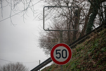 Gestohlenes Ortsschild