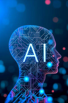 A visual representation of the cutting-edge world of artificial intelligence.