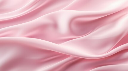 Whispers of Eternity, A Vibrant Close Up of Pale Pink Silk
