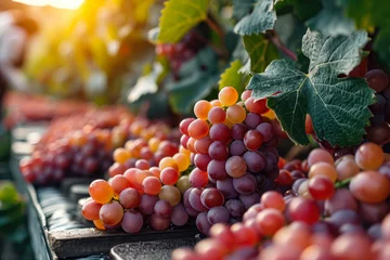 Fotobehang grape harvest © charunwit