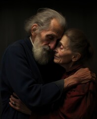 Fototapeta premium Celebrating connections and compassion, people sharing warm embraces in honor of National Hugging Day. Expressive, joyful, and uniting moments filled with heartfelt comfort and positivity.