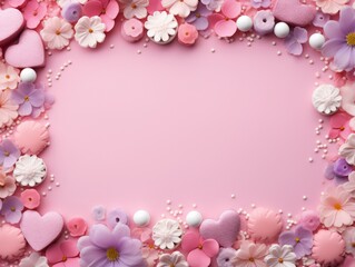 Celebrating women: a chic March 8 mockup with copy space frame, perfect for creating empowering designs, digital displays, heartfelt messages to honor International Women's Day in a stylish manner.