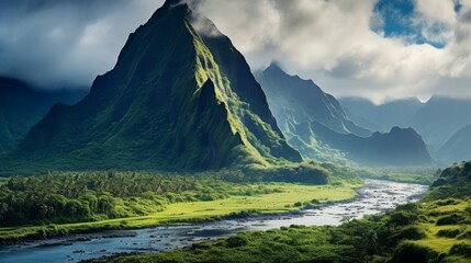 River in the mountains