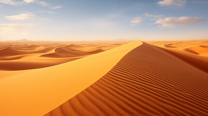 Fototapeta na wymiar Golden Sands Dazzle: Nature's Grandeur in the Desert